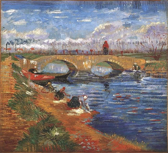 Vincent van Gogh Pont sur le canal Vigueirat 1888